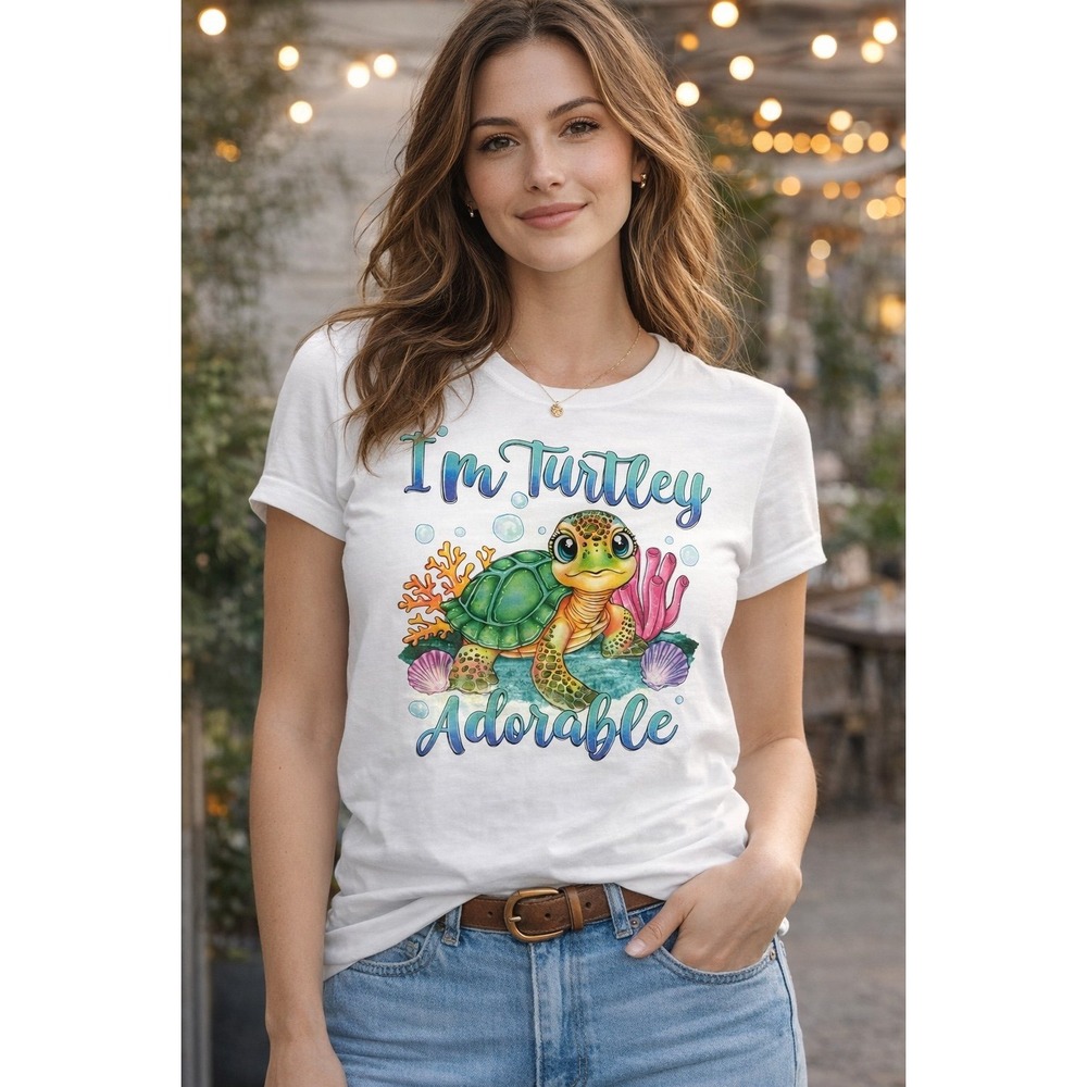 Gildan Graphic-tee Turtle design